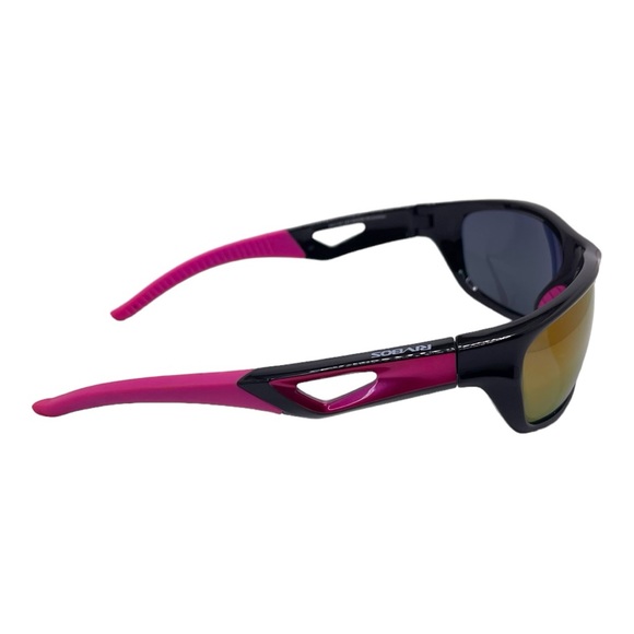 RIBVOS Polarized Wrap Sunglasses with Mirroed Lens Perfect for Fishing, Driving - Picture 3 of 11